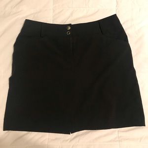 Kate Lord black athletic skirt with shorts lining size 4